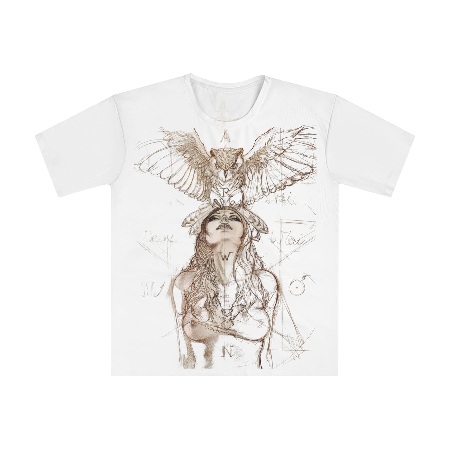 Owl Angel unisex Loose T-shirt