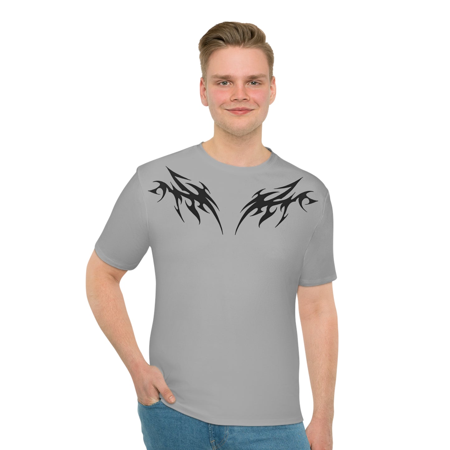 Angel and demon wings unisex Loose T-shirt