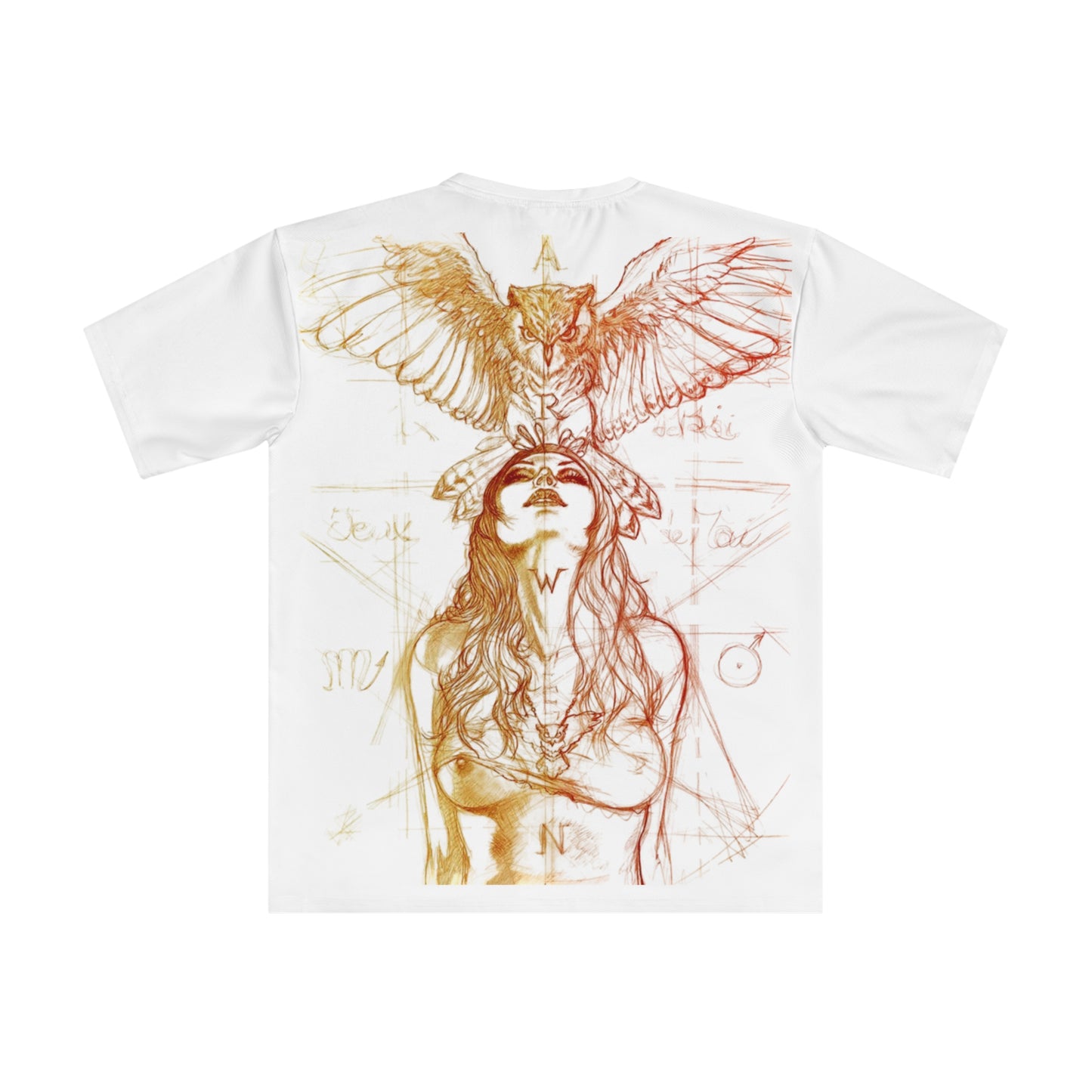 Owl Angel unisex Loose T-shirt