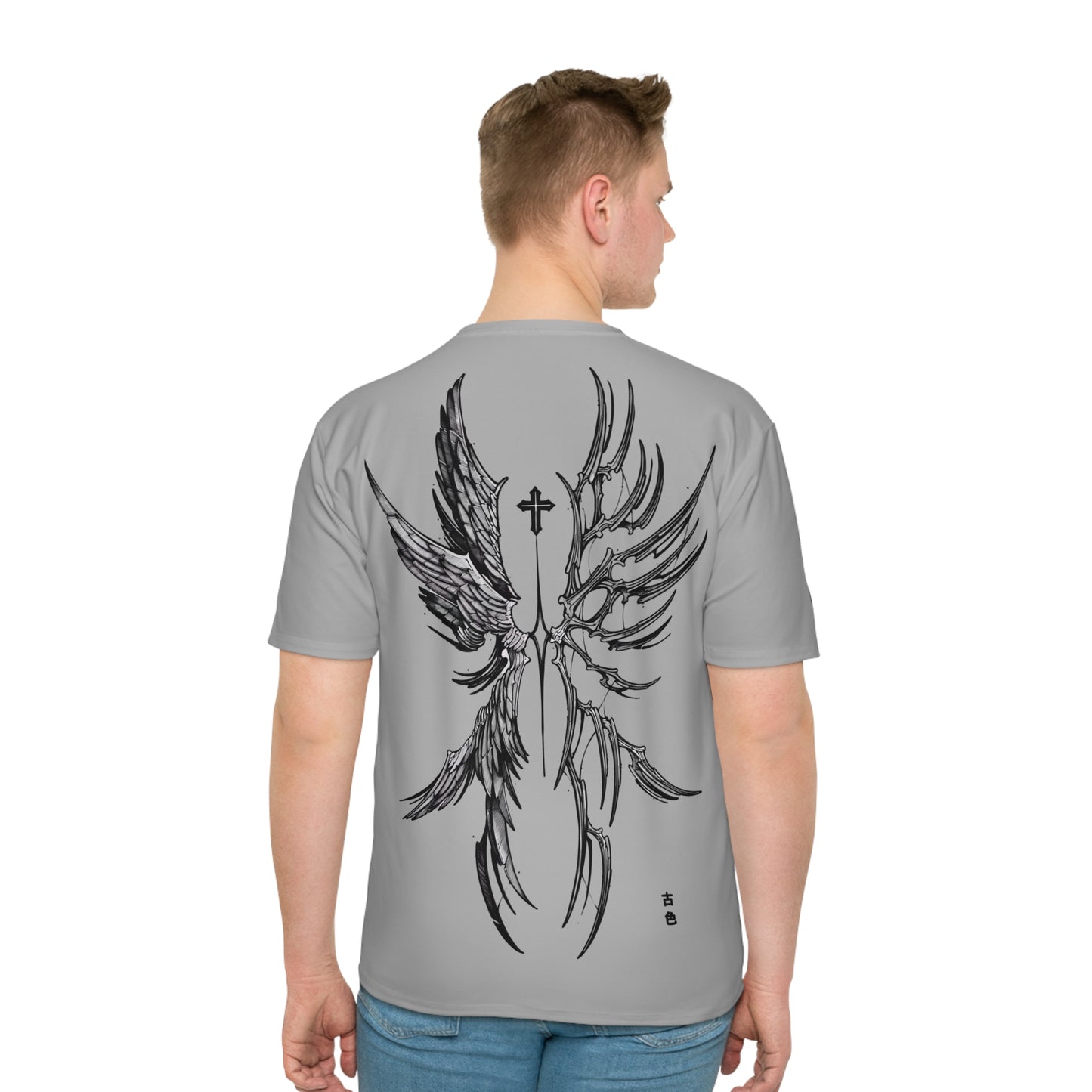 Angel and demon wings unisex Loose T-shirt