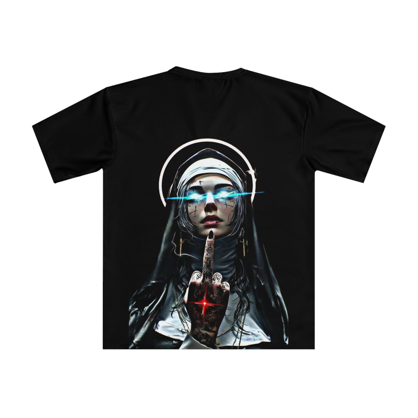 Cyber nun unisex Loose T-shirt